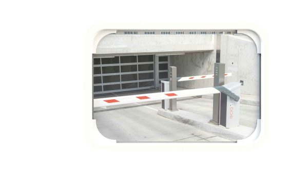 Universele spiegel EUvex, rechthoek, wit, afmeting 40x60 cm / waarneming 9-15 m