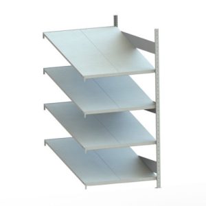 Doorschuifstelling S3, Type L Aanbouwmodule, H2.000 x D1.228 mm verzinkt 1.000 mm
