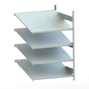 Doorschuifstelling S3, Type L Aanbouwmodule, H2.000 x D1.228 mm verzinkt 1.300 mm
