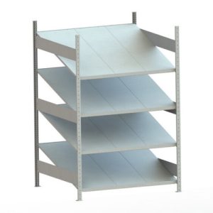 Doorschuifstelling S3, Type L, Basismodule, H2.000 x D1.228 mm verzinkt 1.300 mm