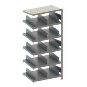 Doorschuifstelling S3, Type M Aanbouwmodule, H2.000 x B1.000 mm verzinkt