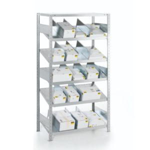 Doorschuifstelling S3, Type M, Basismodule, H2.000 x B1.000 mm verzinkt