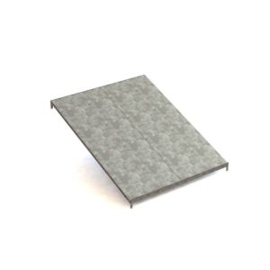 Extra doorschuifniveau, Type L,  B1.000 x D1.228 mm verzinkt