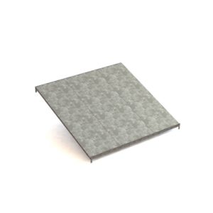 Extra doorschuifniveau, Type L,  B1.300 x D1.228 mm verzinkt