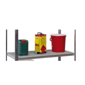 Extra roosterlegbord voor milieustelling  B1.000 x D500 mm verzinkt