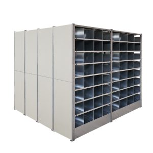 Gesloten wand voor honinggraatstelling