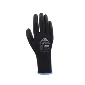 ActiveGear griphandschoen PU-flex zwart