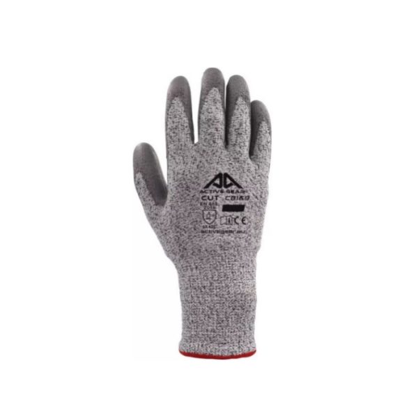ActiveGear handschoen snijbestendig grijs