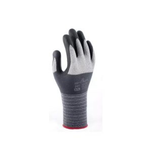 Showa 381 griphandschoen nitril grijs