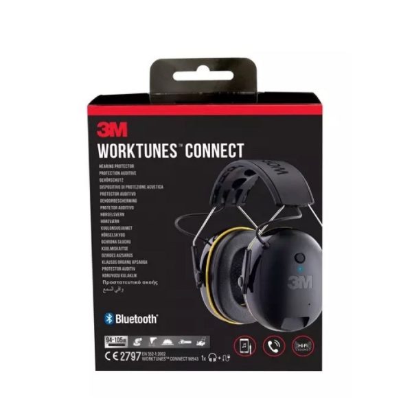3M Worktunes oorkap met Bluetooth 31dB