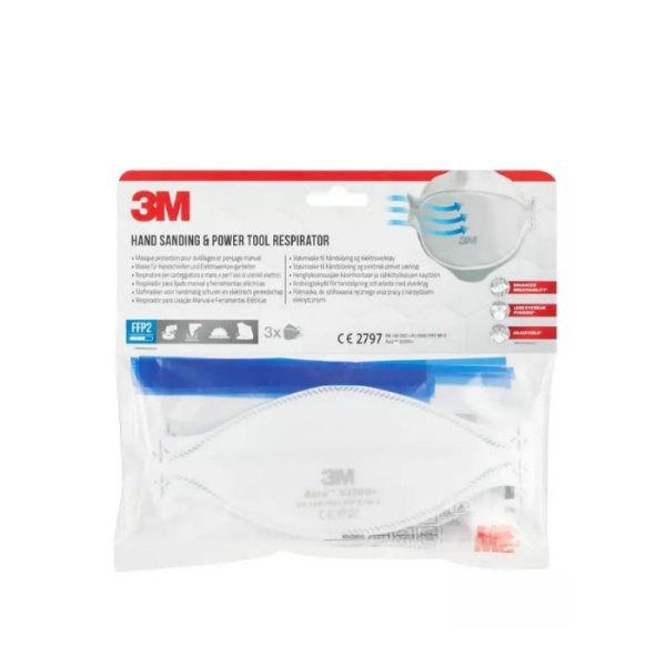 3M Aura FFP2 KN95 stofmasker zonder ventiel - Afbeelding 8