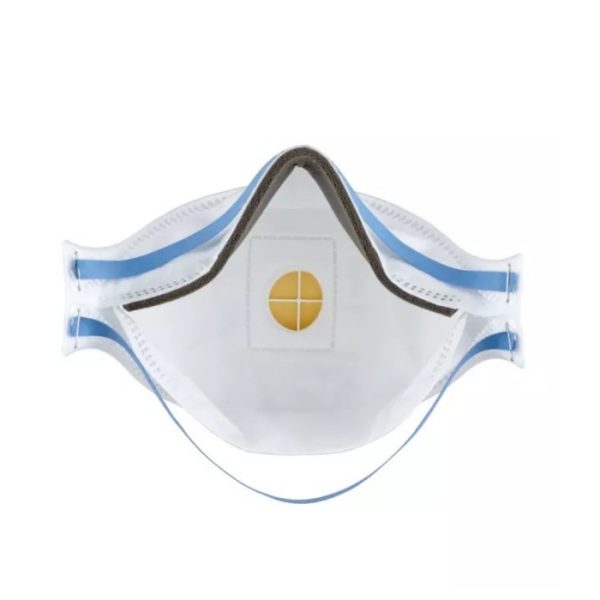 3M Aura 9322 FFP2 stofmasker met ventiel voor schuren - Afbeelding 3