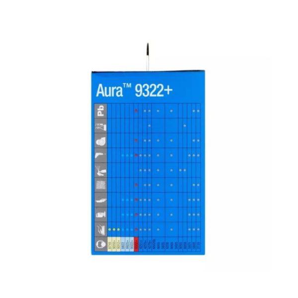 3M Aura 9322+ FFP2 stofmasker met ventiel voor schuren - Afbeelding 7