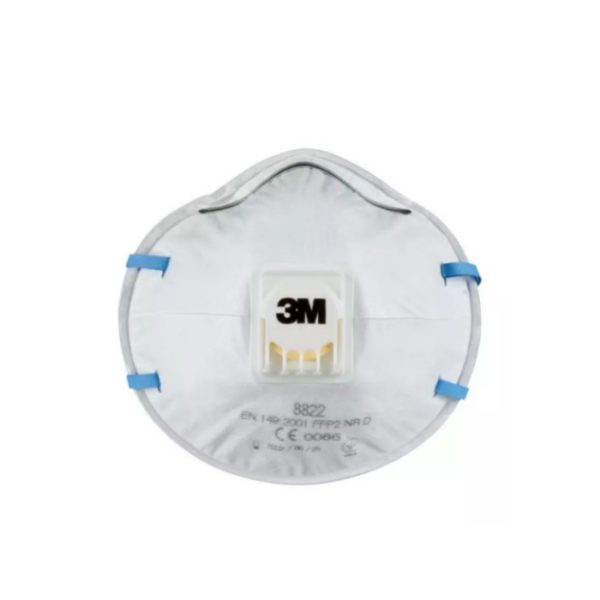 3M 8822 stofmasker voor schuren FFP2 met ventiel