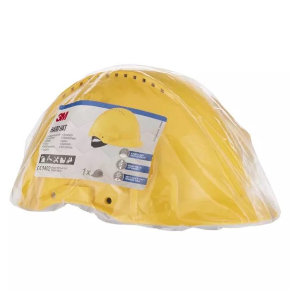 3M veiligheidshelm 53-62 cm met pinverstelling geel - Afbeelding 4