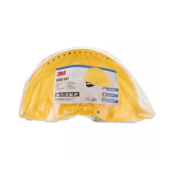 3M veiligheidshelm 53-62 cm met pinverstelling geel - Afbeelding 5