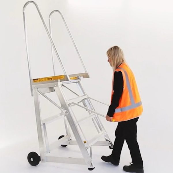 Stockmaster Step-Thru mobiele toegangstrap - Afbeelding 2