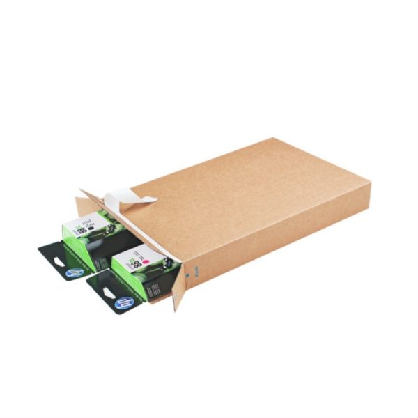 Packbox verzenddoos enkelgolf bruin - Afbeelding 2