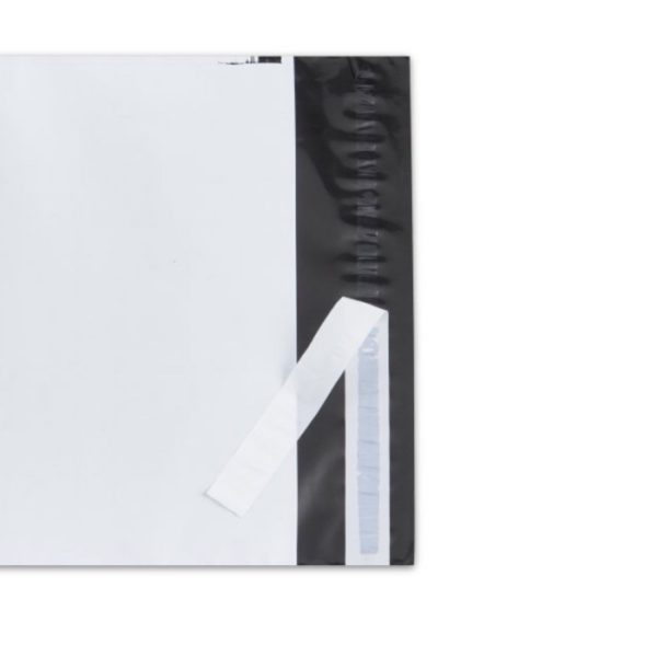 Coex verzendzak 60 µm wit/zwart - Afbeelding 2