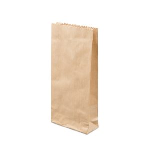 Papieren zak kraft bruin