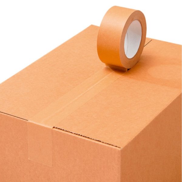 Verpakkingstape papier bruin - Afbeelding 2