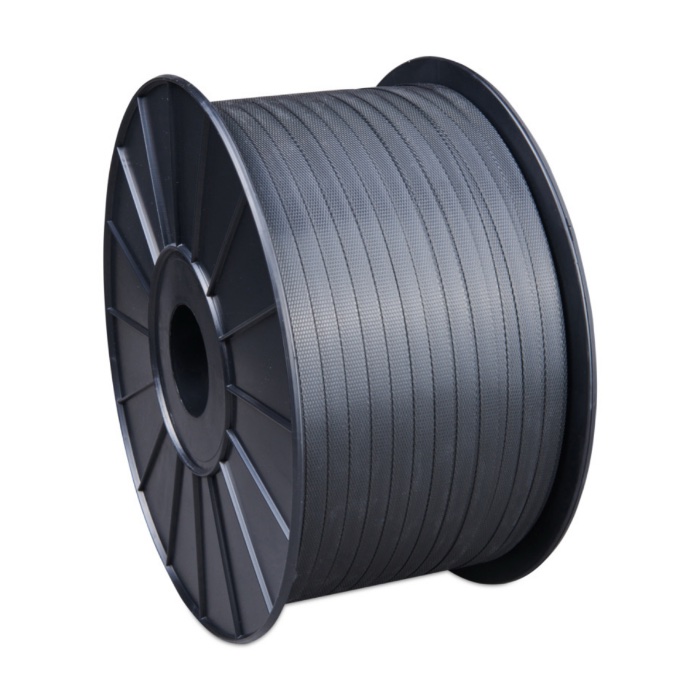 Omsnoeringsband PP zwart handmatig