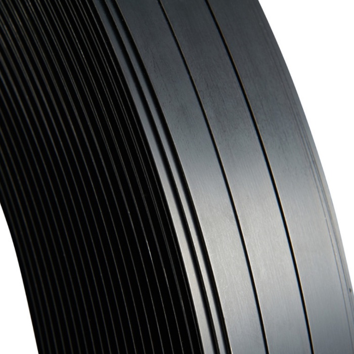 Omsnoeringsband staal zwart gelakt - Afbeelding 2