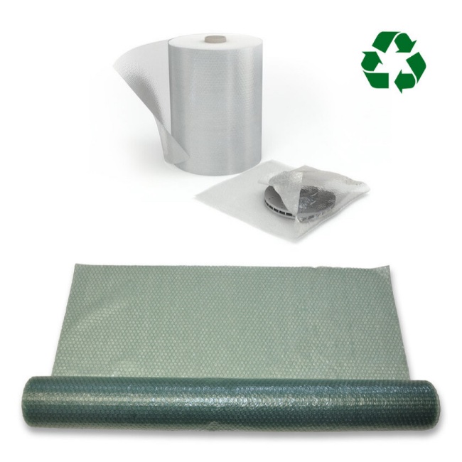 Luchtkussenfolie groen gerecycled - Afbeelding 3