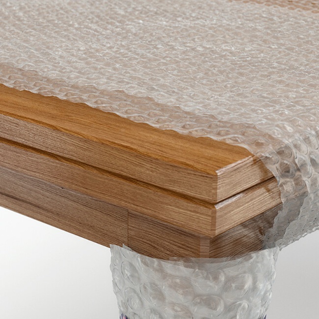 Luchtkussenfolie transparant - Afbeelding 2