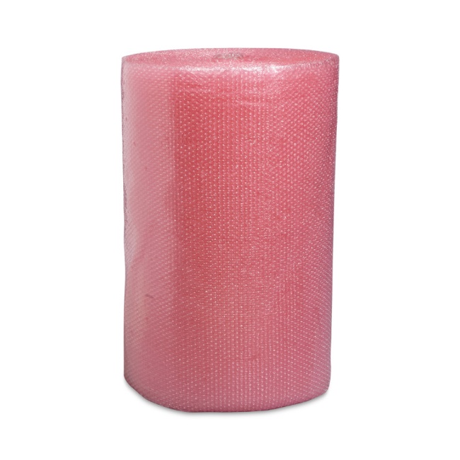 Luchtkussenfolie PP antistatisch roze