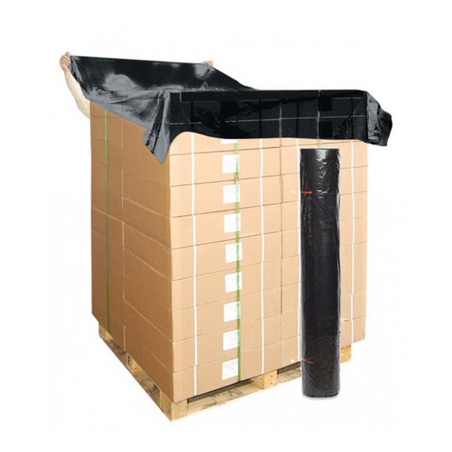 Pallet afdekfolie zwart