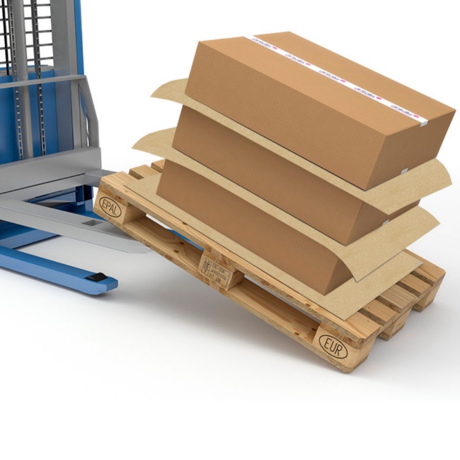 Antislip papier bruin