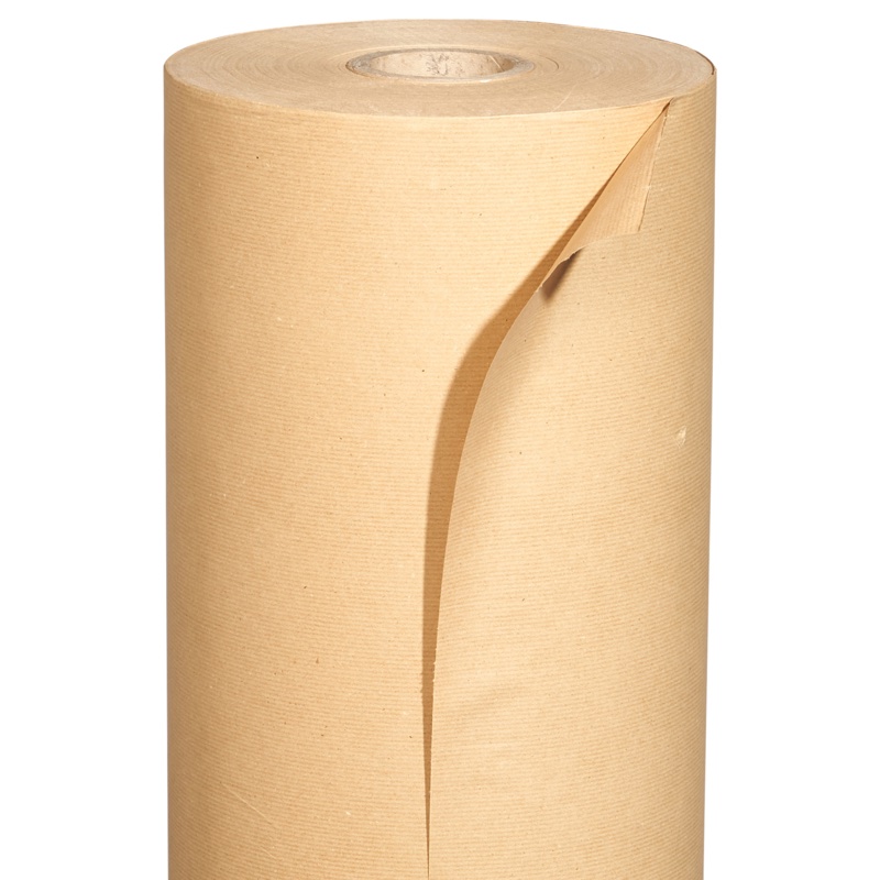 Kraft papier gerecycled rol naturel - Afbeelding 2