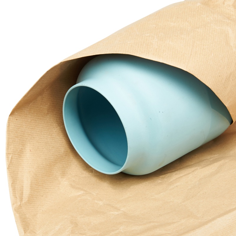 Kraft papier gerecycled rol naturel - Afbeelding 3