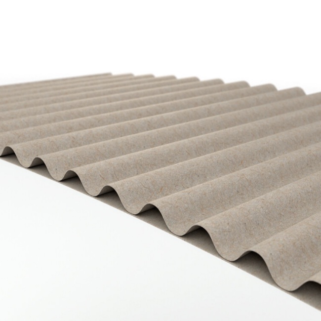 Golfkarton rol grijs - Afbeelding 3