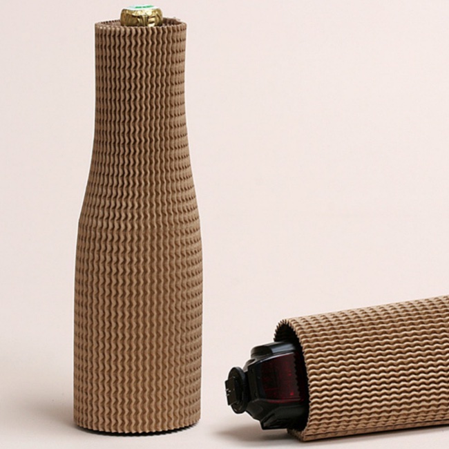 Kartonnen beschermhuls bruin