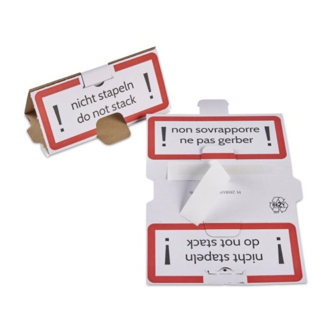 Stapelhoed Do Not Stack wit - Afbeelding 3