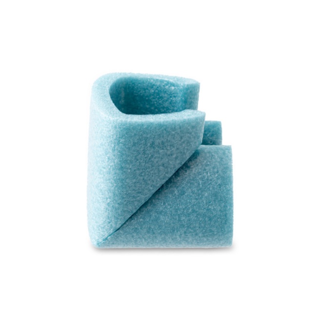 Schuimprofiel U hoekprofiel blauw