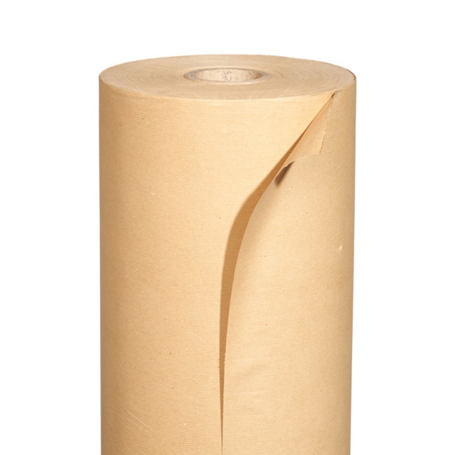 Verpakkingskraft rol bruin