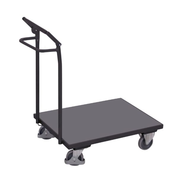 Duwplatformwagen met dodemansrem - Afbeelding 2
