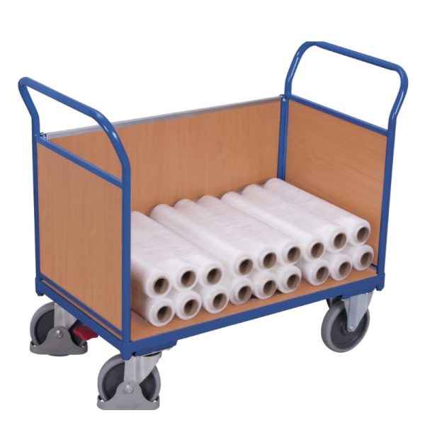 Duwwandwagen met 3 wanden