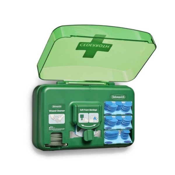 Cederroth Salvequick wond dispenser blauw - Afbeelding 2