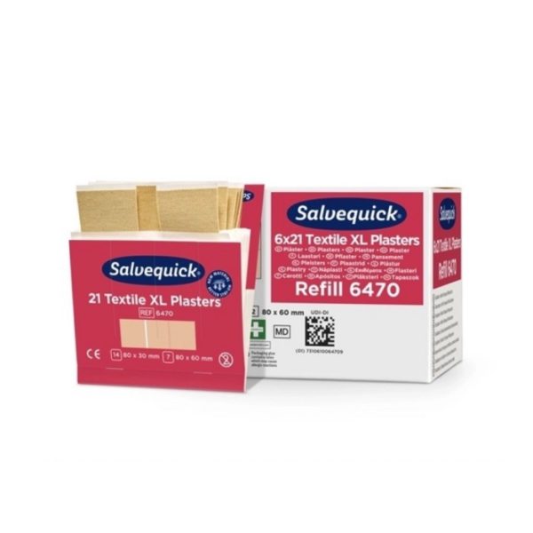 Salvequick pleisters textiel extra groot
