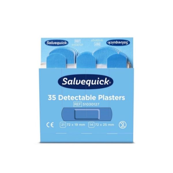 Salvequick pleisters detecteerbaar navulling - Afbeelding 3