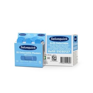 Salvequick pleisters detecteerbaar navulling