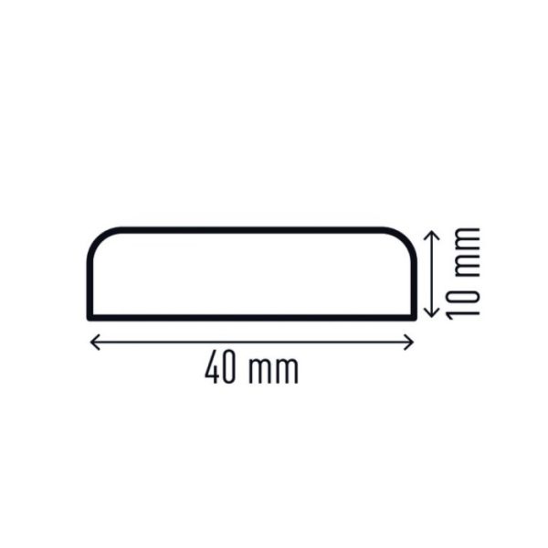 Durable beschermingsprofiel S10 recht - Afbeelding 3
