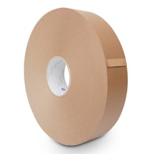 Verpakkingstape papier bruin lang