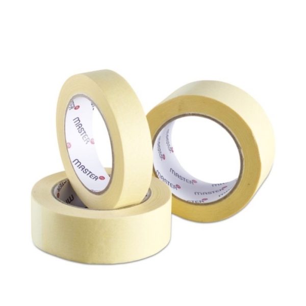 Maskingtape papier onbedrukt geel - Afbeelding 4
