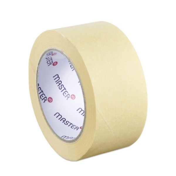 Maskingtape papier onbedrukt geel - Afbeelding 2