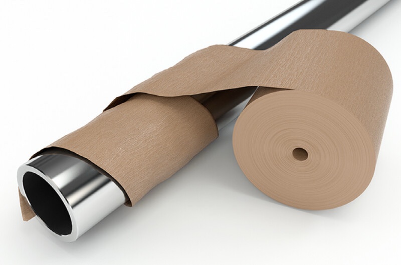 Kraftpapier voor verpakking crêpe